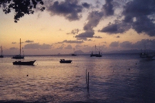 Bateaux au mouillage