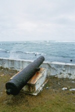Le port : canon et ancres