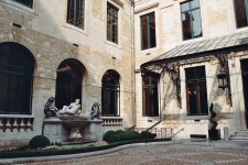 La cour intérieure de l'Hôtel de Ville