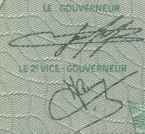 Signature de l'émission de 2001