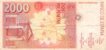2000 Pesetas 24.4.1992
