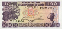 100 Francs 1985