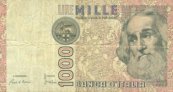 1000 Lires 6.1.1982