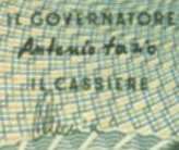 Signatures de Ciampi et Speziali