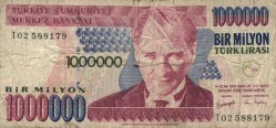 1000000 Livres turques 1970 (1995)