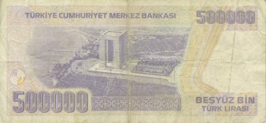500000 Livres turques 1970 (1993)