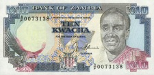 10 Kwacha 1989-1991