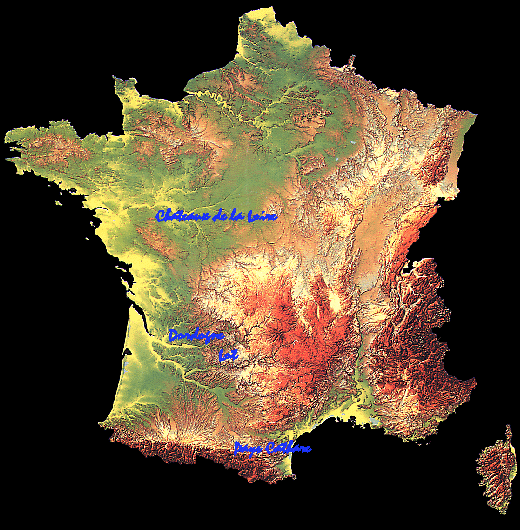 Carte de France