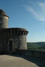 Vue du haut du donjon