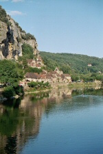 La Roque Gageac - Vue de l'extrémité Ouest