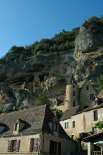 La Roque Gageac - Vue de la falaise