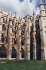 Westminster Abbey - Arcs boutants