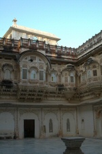 Citadelle de Jodhpur - Cour intérieure