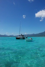 Notre catamaran