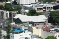 Vue de Port Louis - Cathédrale Saint Louis