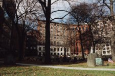 Old Granary Burying Ground avant la neige