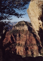 Lever de soleil sur Bright Angel point