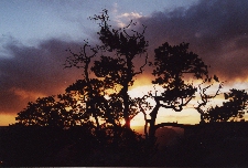Coucher de soleil à Cape Royal